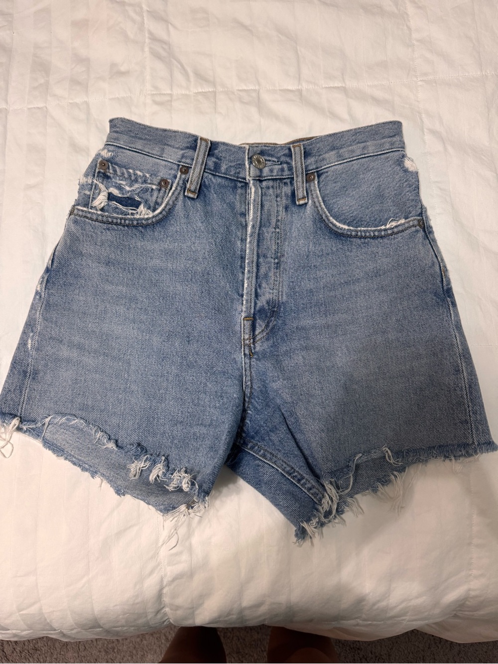 Agolde jean shorts